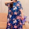 Printed Long Nightwear