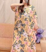 Printed Long Nightwear